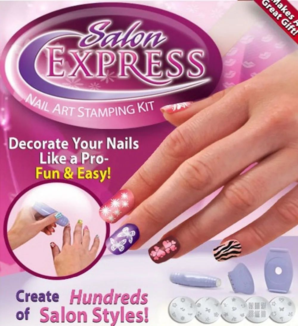 Beautiful And Y Nail Art How To Make A Stencil Nail Art Plates Ping India Ideas