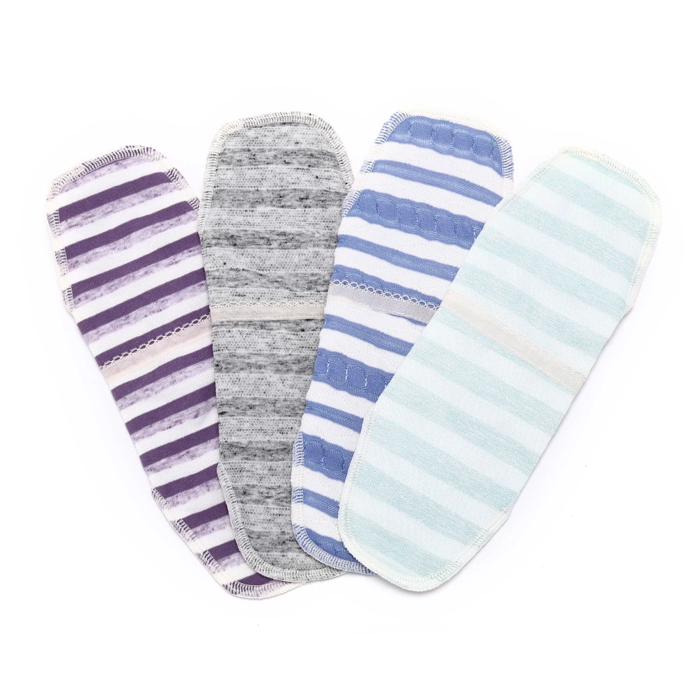 

240mm Feminine Menstrual Pads Mama Cloth Organic Bamboo Inner Washable Reusable Sanitary Pads Sanitary Towels Pad