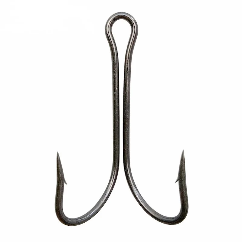 100pcs 9908 High Carbon Steel Limerick Double Fishing Hooks Fly Tying