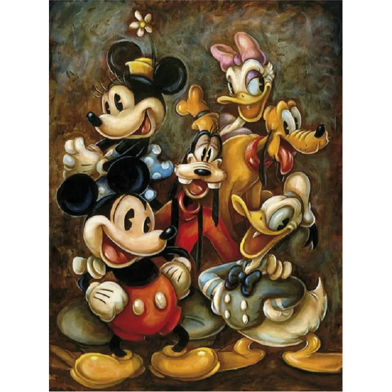 

5D DIY Diamond embroidery Mickey mouse full square Diamond Painting Cross Stitch kits Needlework mosaic hobby Handmade