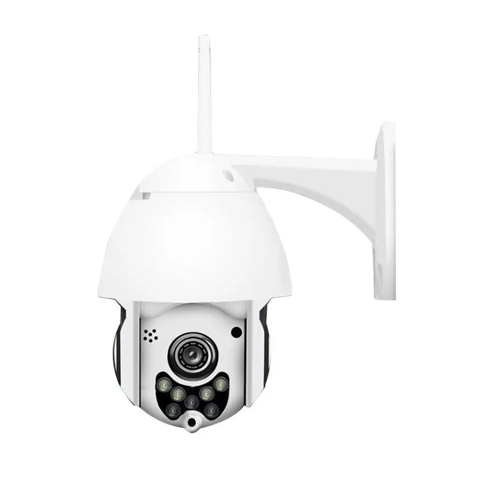 

Mini 2.5Inch PTZ Dome IP Camera WiFi wireless 2MP 1080P Camera Outdoor Waterproof Two-way Voice Dual Light Color security Camera