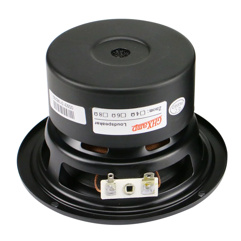 GHXAMP 4 дюймовый басовый динамик 4OHM Средний НЧ сабвуфер PP Cap 2 1 PC мультимедийный Way