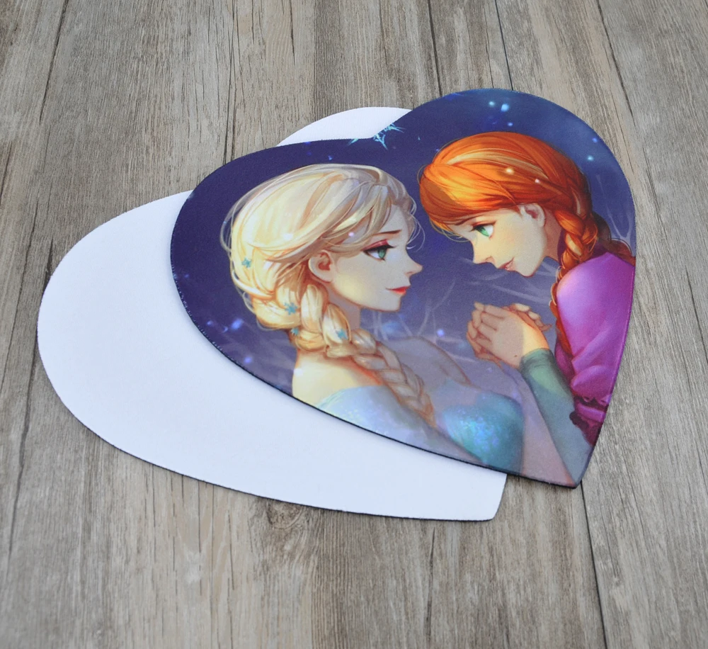 10pcs/lot DIY sublimation heat press sublank mouse pad 235mm*206mm*3mm