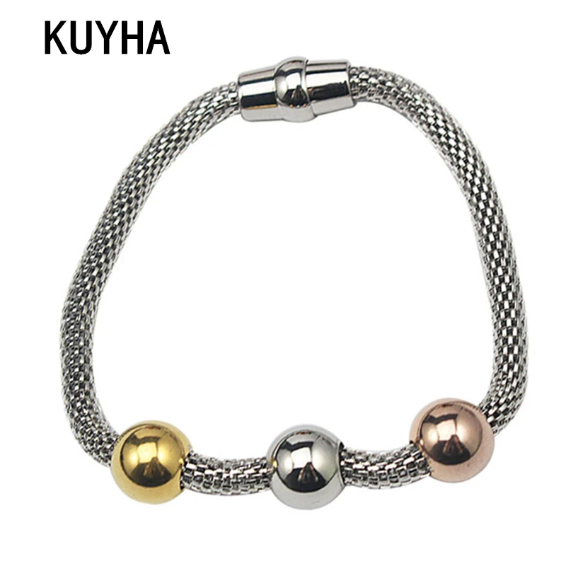 

Jewelry Silver Beads Bracelets For Women Ladies OL Style 20CM Bangles Bridal Wedding Pulseras Wholesale Free Shipping