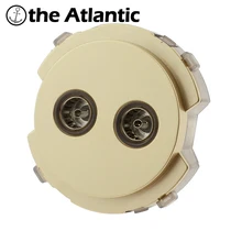 L1 на заказ спутниковая розетка ТВ розетка 3 цвета настенная розетка модульная DIY комбинация двойной телевизионный разъем спутникового ТВ