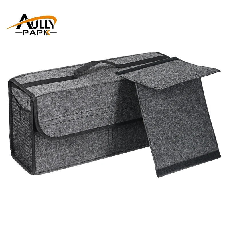 Car Felt Storage Box Trunk Bag Vehicle Tool Box Multi-use Tools Organizer Bag Carpet Folding Automobiles Interior Accessories