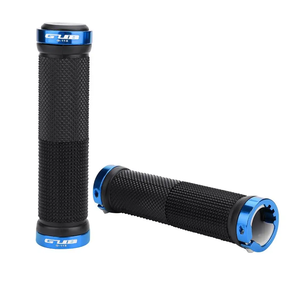 GUB Anti Skid Bicycle Handlebar Grip Lockable Soft Comfortable Skid
