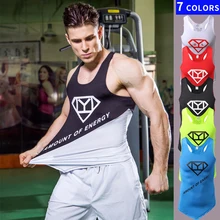 Распродажа компрессионный жилет для бега баскетбольный мужской фитнес-одежда спортивные колготки Быстросохнущий Топ Без Рукавов крутая эластичная спортивная рубашка