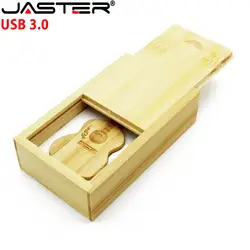 Флэшка в виде прищепки 3,0 деревянный Гитарный USB с деревянной коробкой USB флэш-накопитель Флешка 8 ГБ 16 ГБ 32 ГБ 64 ГБ логотип клиента свадебный