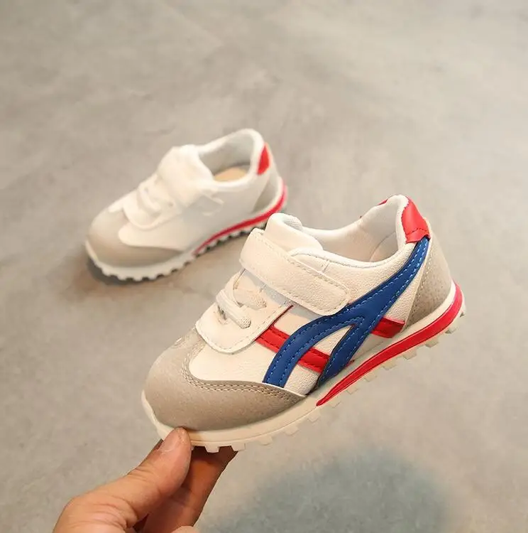 New Spring Autumn Boys Mesh Sneakers Kids Sport Shoes For Girl Sneakers Children Breathable Student Casual Shoe EU 21-30