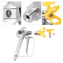 WALFRONT Аэрограф Краска Инструмент высокого давления 3600psi воздуха меньше краски пистолет с насадкой и насадкой держатель pistola de pintura