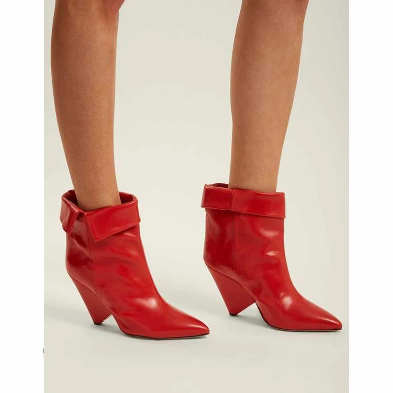 En Bottes Black Style wine Silla Martin Pointu Cuir De Bout 2018 Nouveau Réel Courtes Dirigeants Coins Femmes Red Bridage red Cheville Mode Femme YqpH7