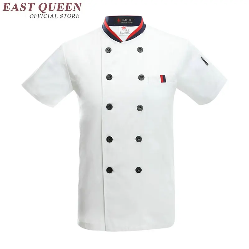 Restaurant uniform shirt hotel kitchen uniforms men chef shirt clothing