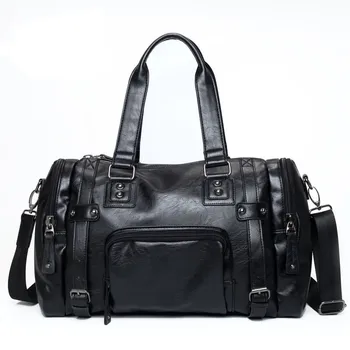 Large Capacity Genuine Leather Travel Bags 15.6inch Laptop Bag for Men Carry on Luggage Bags Men Duffel Bags Travel Tote
Large Capacity Genuine Leather Travel Bags 15.6inch Laptop Bag for Men Carry on Luggage Bags Men Duffel Bags Travel Tote