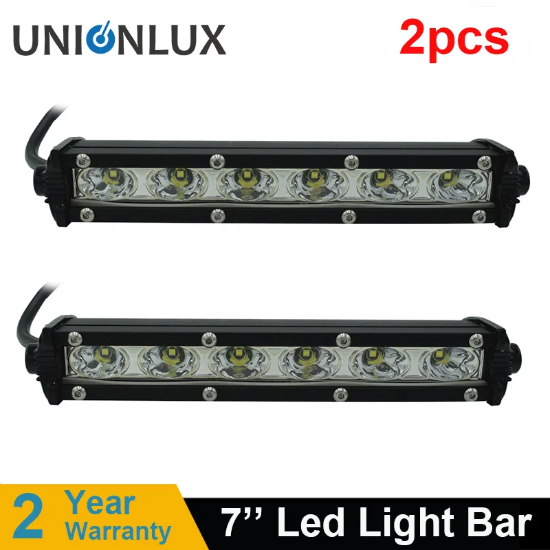 Super Slim 7inch 30W Single Row LED Work Light Bar for Tractor Boat OffRoad 4WD 4x4 Truck SUV ATV Spot Flood Combo Beam 12V 24v |