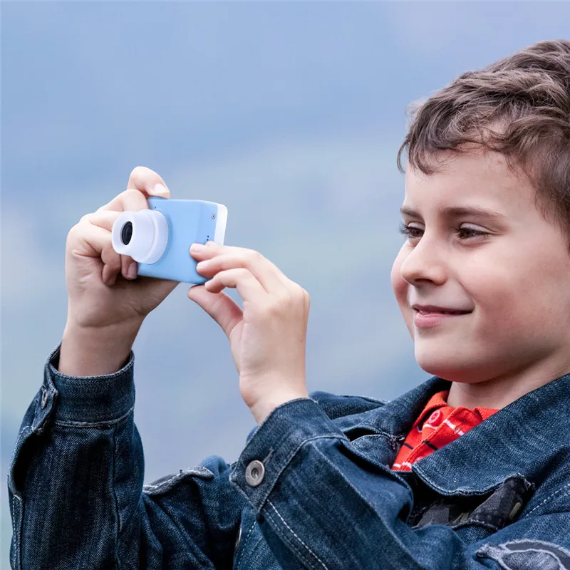 Детская камера 2,0 дюймов 8 Мп HD видео цифровая камера s детская камера видеокамера рождественские подарки на день рождения для мальчиков и девочек с картой 16 Гб