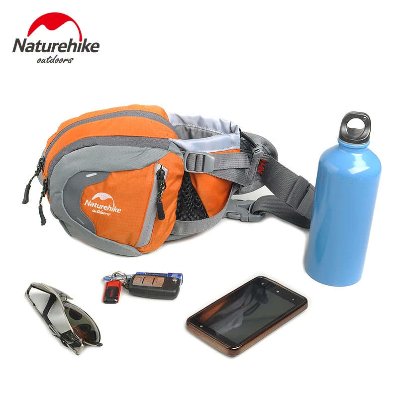 NatureHike спортивная сумка на пояс с держателем для бутылки водой водонепроницаемый