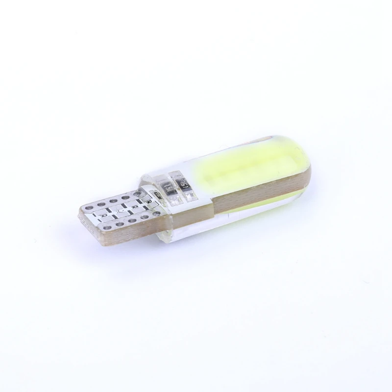 

LED light bulb T10 silica gel width cob license lamp width lamp LED automobile lamp