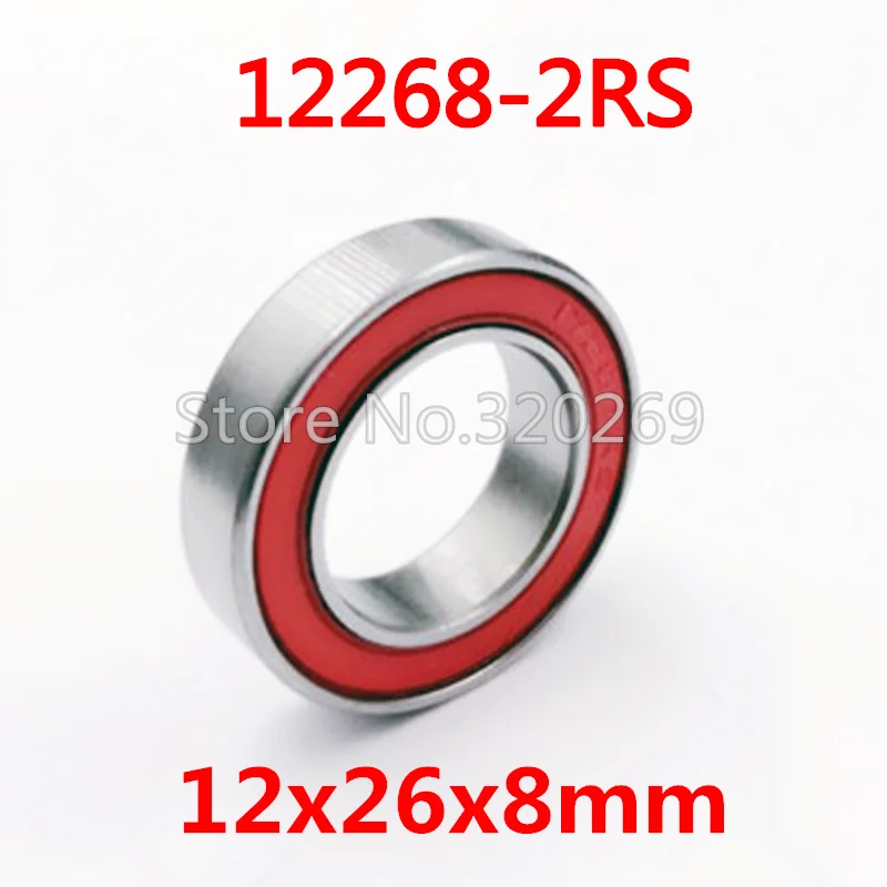 

GCR15 Bicycle ball bearing bike wheels bottom bracket repair parts MR12268 12268-2RS 600/12-2RS 12*26*8 mm