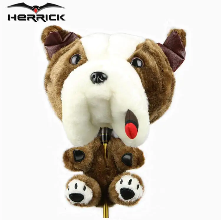 

2017 new HERRICK Golf club wood sets headcovers animal plush one head protection sets for men and women club headcaps
