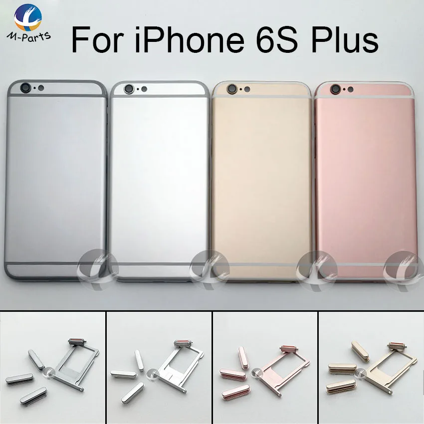 Для iPhone 6, 6 S, 6 Plus, 6 S, 6S Plus, OEM, AAA, металлический чехол, крышка для батареи, корпус, средняя крышка, чехол, корпус, можно настроить IMEI