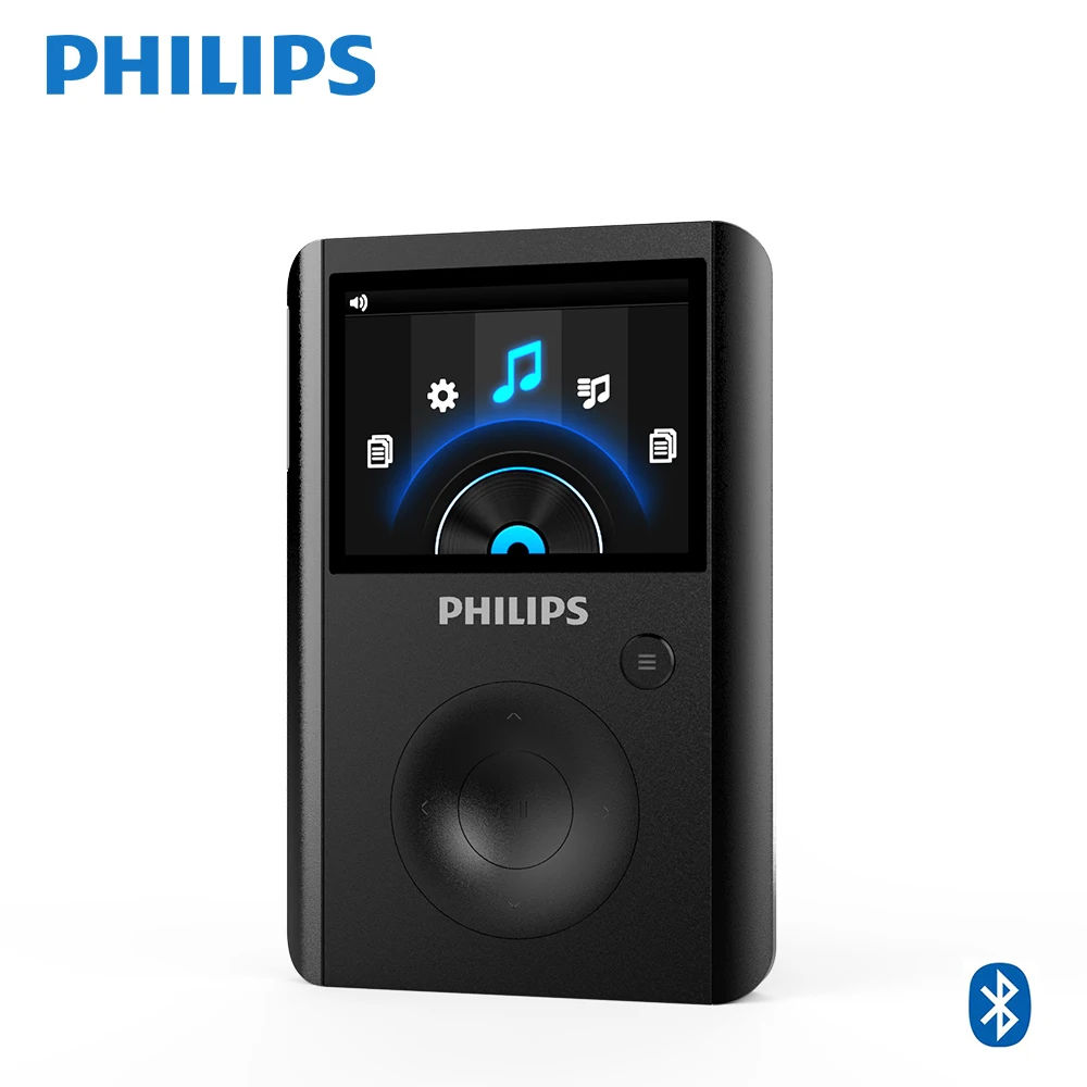 Philips оригинальный HIFI DSD MP3 плеер Bluetooth 32 Гб музыкальный 28 часов воспроизведения