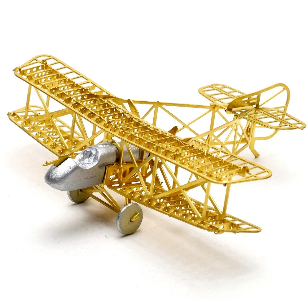 

1/160 Airco DH2 De Havilland Scale Brass Etched Model Kit Airplane 3D DIY Metal Puzzle Miniature Toy Adult Hobby Splicing Fun