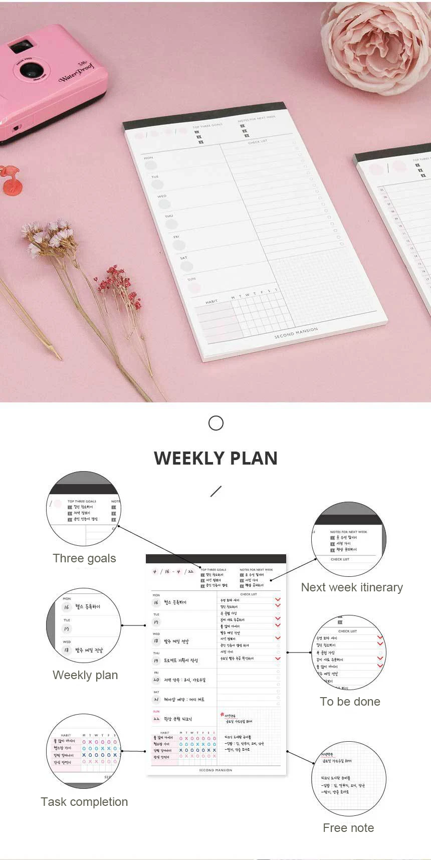 A5 Diary Weekly Planner Notebook Caderno Agenda Libretas Notebook Kraft Paper Notebooks Agendas Filofax