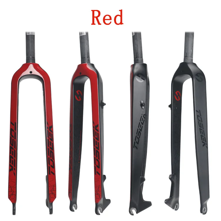 

2018 TOSEEK Bicycle Fork Ultra-light Mtb Carbon Fork 26 "/27.5" / 29 " Inch mountain bike Carbon Fork Bicycle Accessories