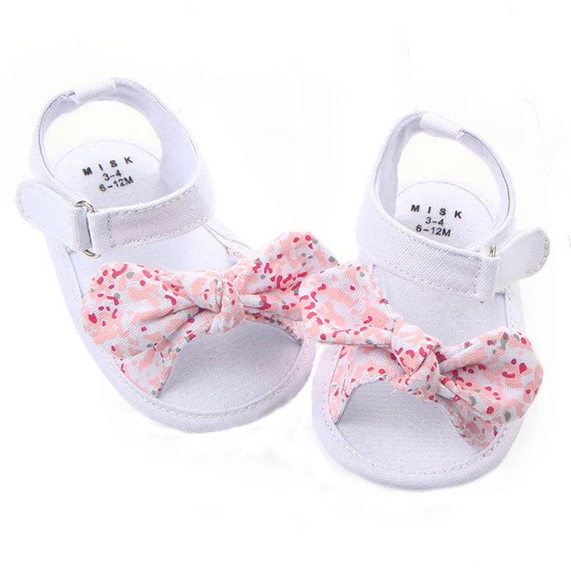 Baby Girl Shoes First Walkers Summer Baby Shoes Female Baby's Toddler Shoes Baby Bow 0-1 Footwear For Newborns Shoes For Girls