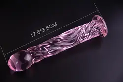 Секс-инструменты для взрослых магазин больших стеклянных анальных бусин Анальная пробка G-Spot массаж попа Pulg стеклянные фаллоимитаторы