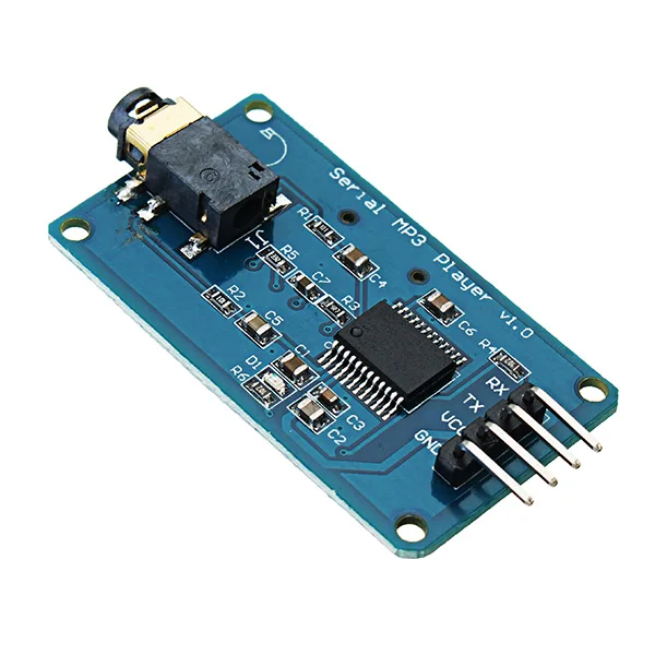 LEROY YX5300 TTL модуль голосовой последовательный порт Модуль управления с TF слотом