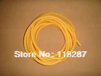 

amber latex tubing,bleed tube,silicone tube,5m is a lot,OD 9mm,ID 6mm