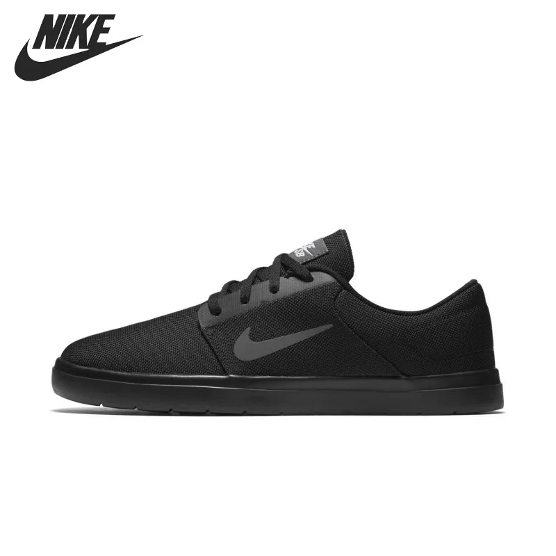 Оригинальное новое поступление NIKE SB PORTMORE Ультралегкая Мужская обувь для