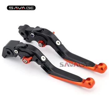 

For KTM 690 DUKE R 2014-2015 Motorcycle Accessories Adjustable Folding Extendable Brake Clutch Levers Black