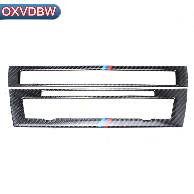 Для BMW F10 5 серии внутренняя отделка из углеродного волокна кондиционер CD панель