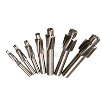 end mill 7pcs / סט M3.2-M12.4 HSS Counterbore End Mill גַיֶצֶת המשוקעים פלדה מהיר עם פוסט מדריך (3)