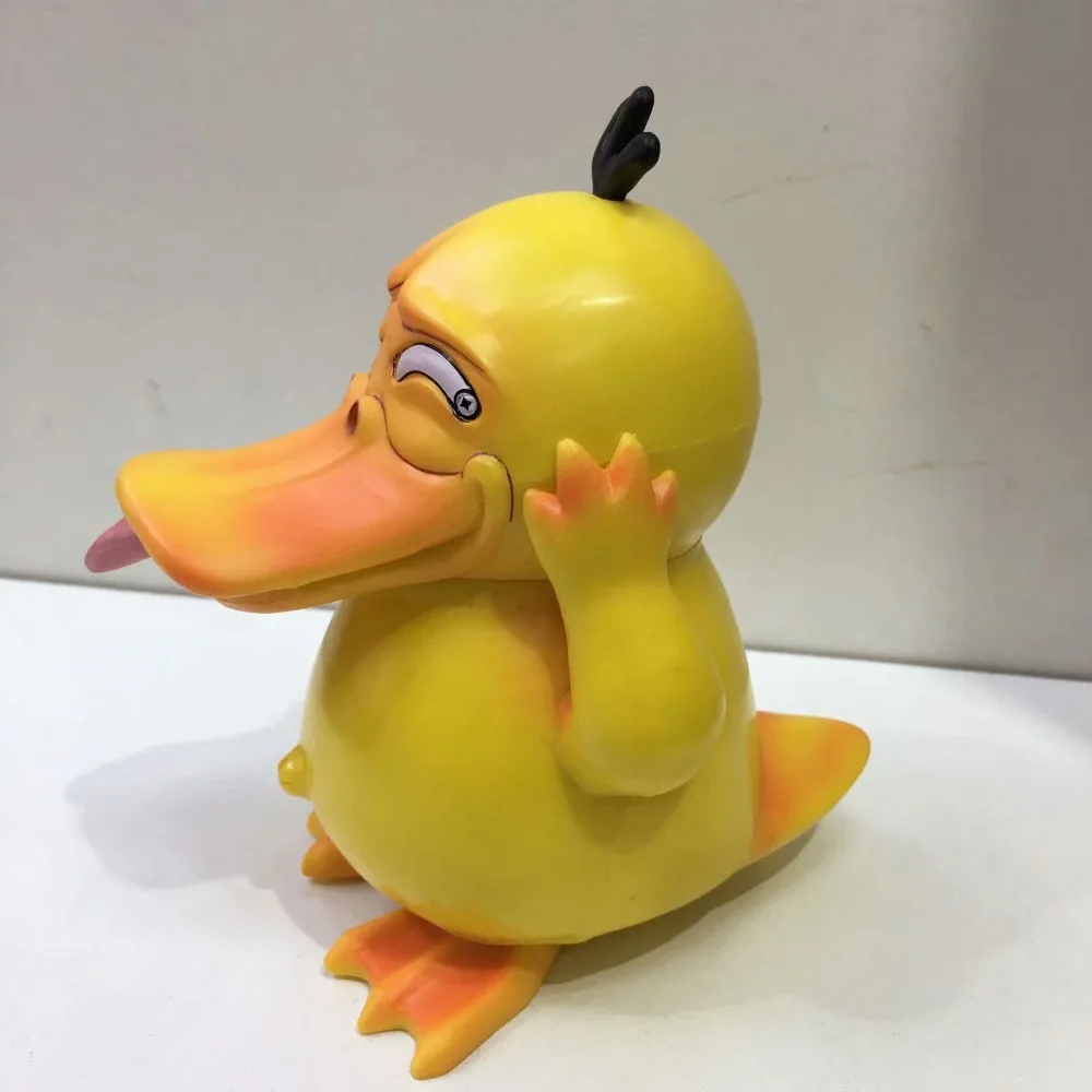 13 см японское аниме GK Psyduck со смешным видом фигурка модель игрушки pkm фигурка игрушки украшение комнаты пародия фигурка игрушки