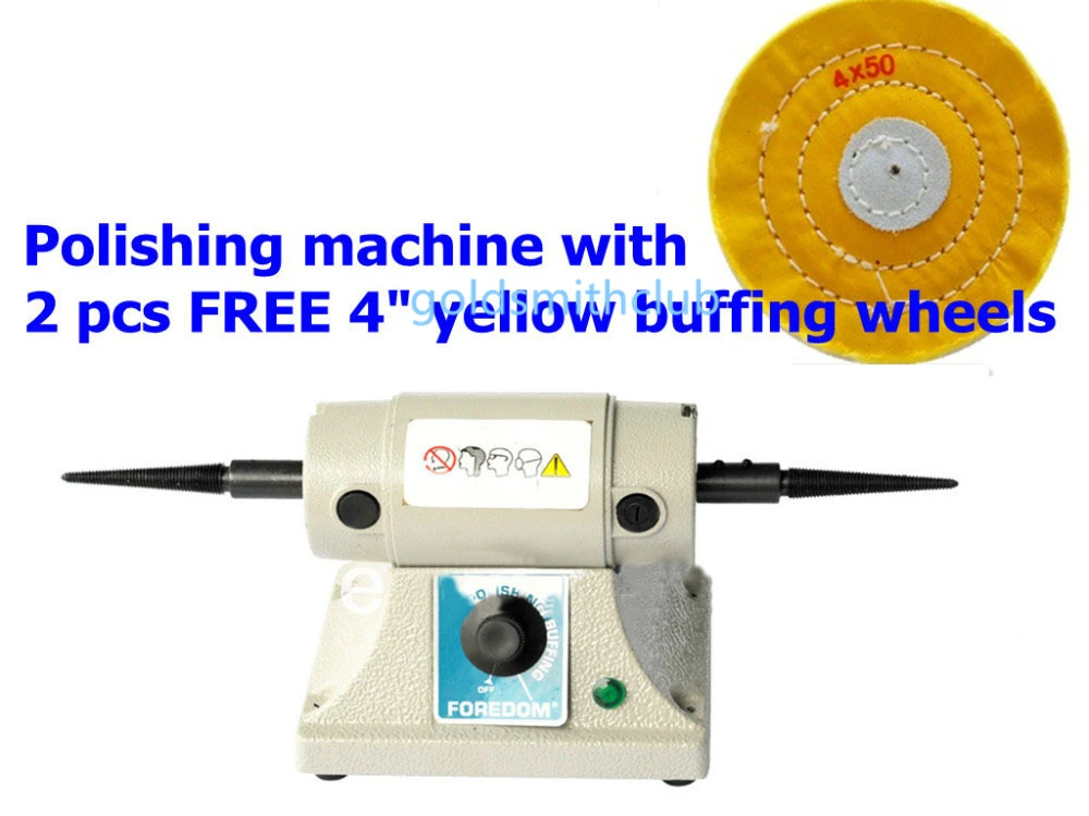 jewelry Tools Foredom Bench Lathe BL 2+ Two FREE Buffing Wheels