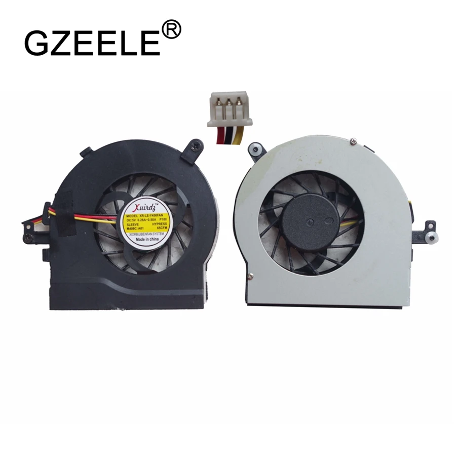GZEELE new Laptop cpu cooling fan for Lenovo for Ideapad Y450 Y450A