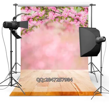 

Thin Vinyl photography background Customize spring flowers Backdrops Digital Printing Background for photo Studio F-2347