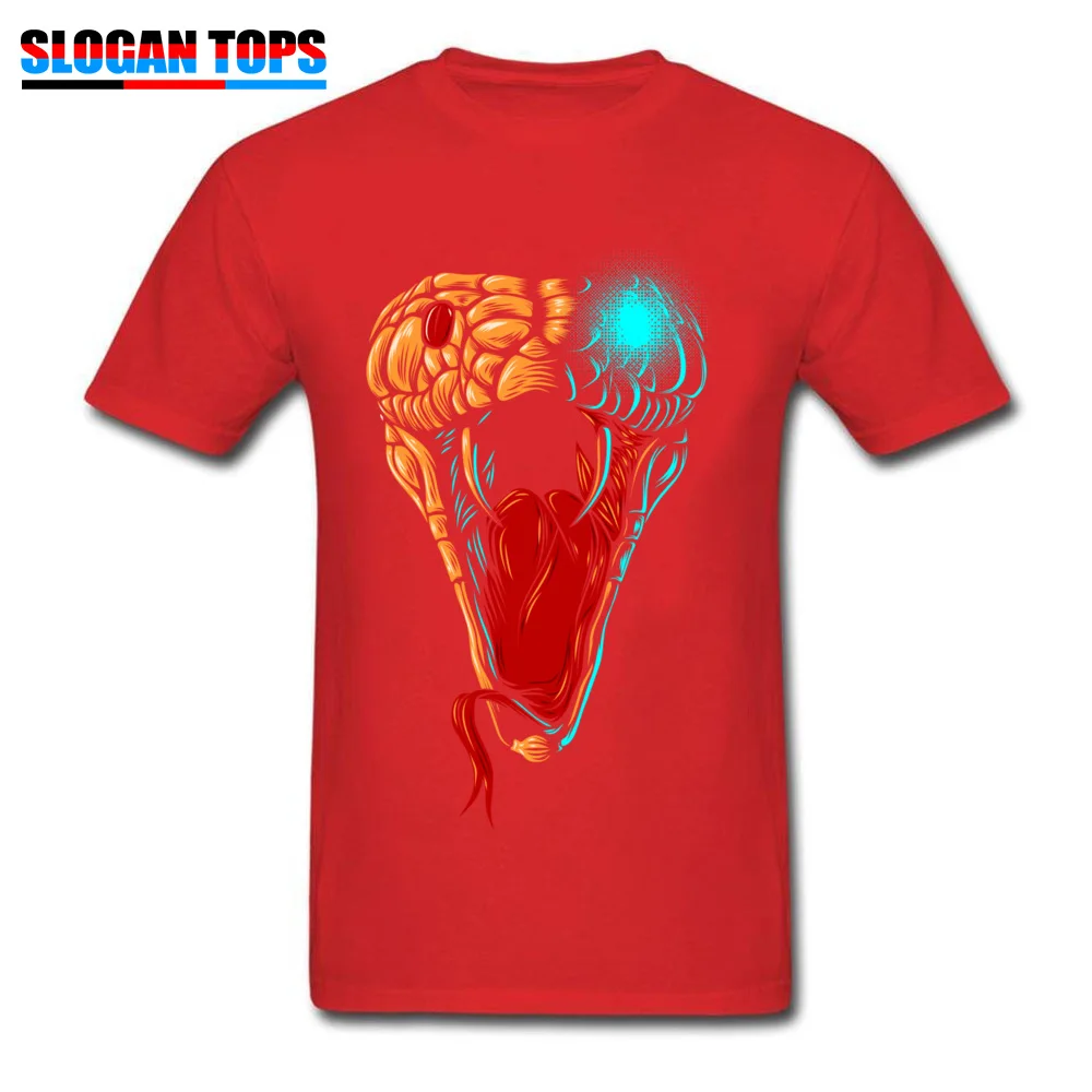 Round Collar Viper Bastard I 100% Cotton Fabric Men's T-shirts Classic Short Sleeve Tops & Tees On Sale Europe Tees Viper Bastard I red