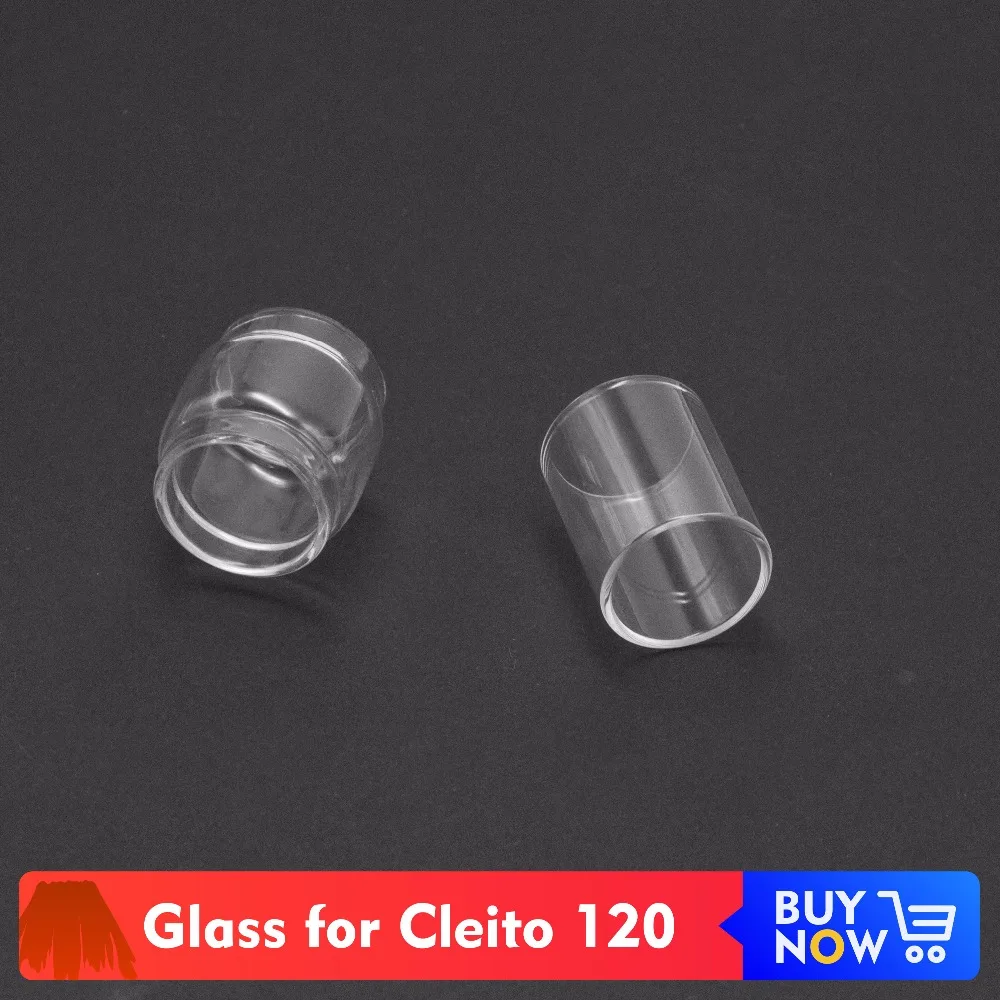 

Volcanee 1pc Replacement Glass for Cleito 120 Spare Glass Tube Extend Tank Vape Atomizer Electronic Cigarette