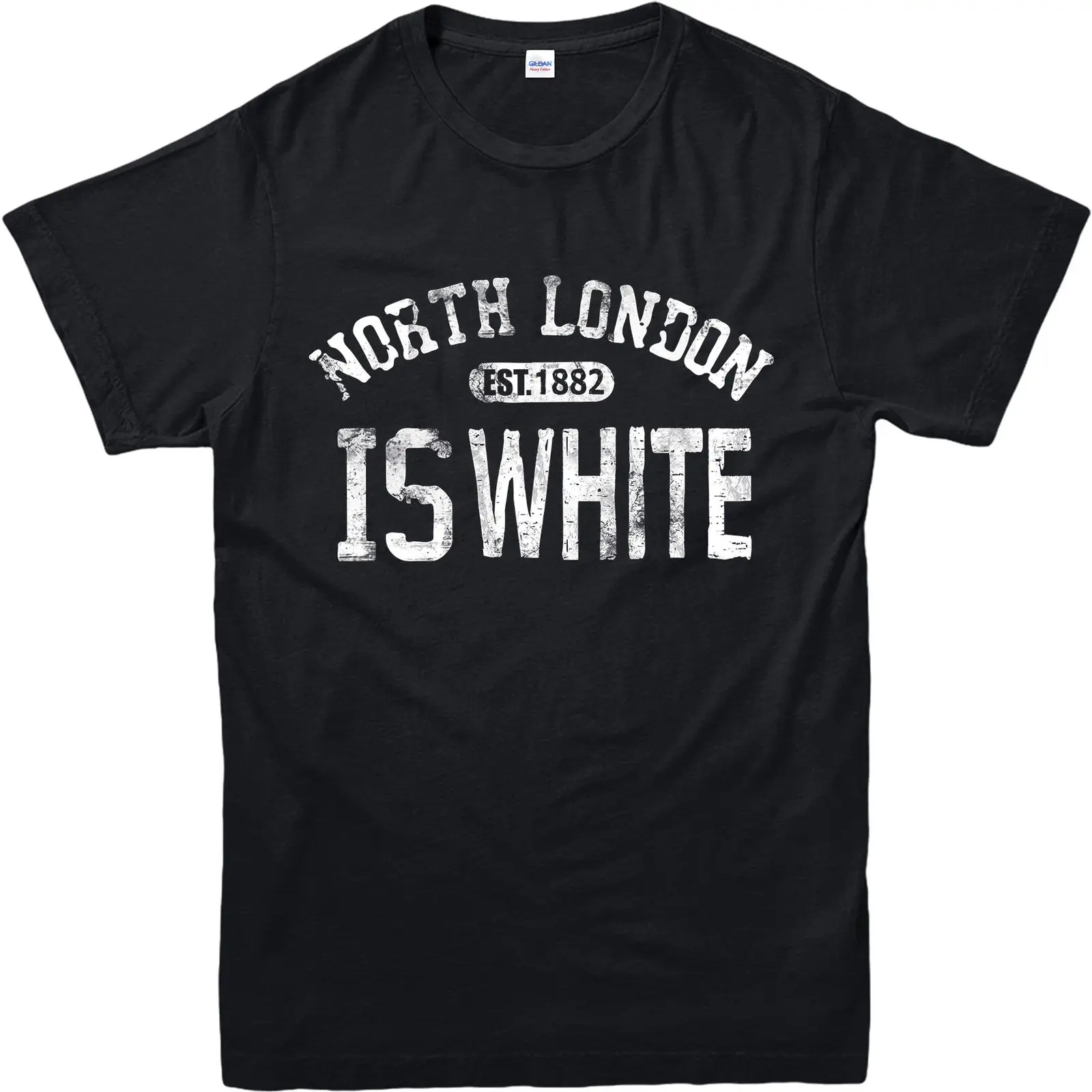 

2019 Summer Fashion Hot Tottenham T-Shirt North London is White InspiRed Design Top Tee shirt