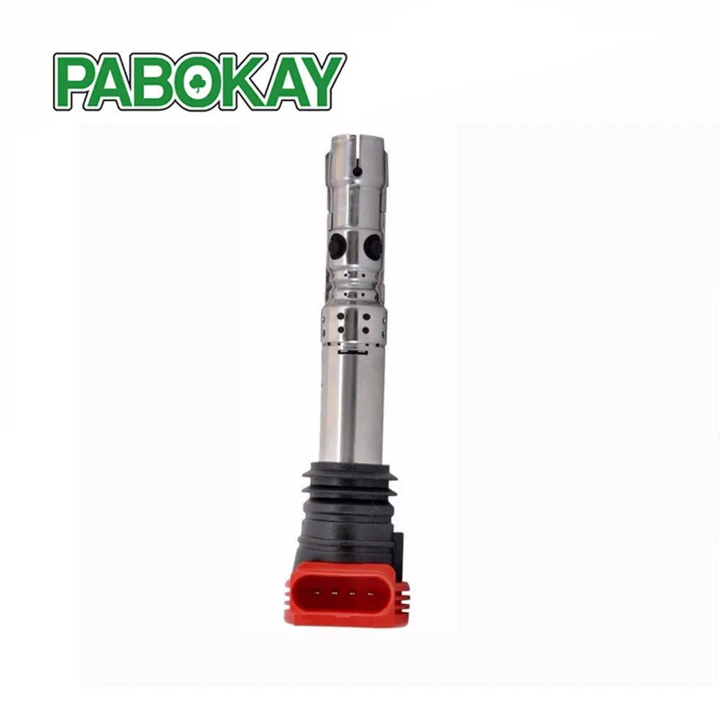 Катушка зажигания для VW Jetta Golf GTI MK4 Passat B5 Beetle Polo A4 A6 A8 TT Allroad 1,8 T 3,0 V6 06C905115L 06C905115M