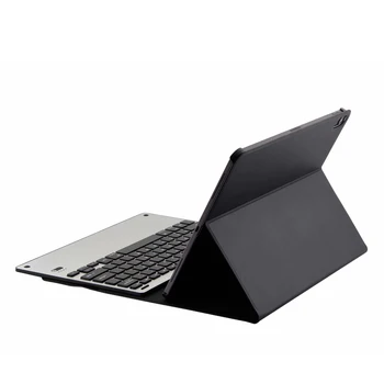 

Ultra Thin Removable Wireless Bluetooth Keyboard Case for New IPad Pro 12.9 2018 Tablet PU Leather stand cover funda + Flim +Pen