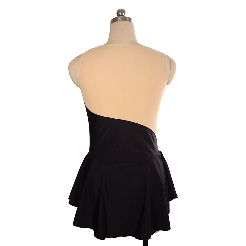 Nasinaya Women's Children's Gymnastic Performance Figure Skating Competition Training Clothing Sleeveless Dress 2 Colors