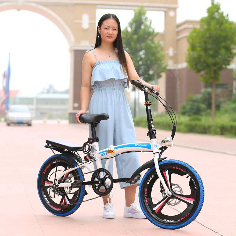 Clearance Folding Bicycle 20-Inch Speed Change Three-Knife Disc Brake Men And Women Ultra-Light Students Portable Small Bicycle 3 Clearance Folding Bicycle 20-Inch Speed Change Three-Knife Disc Brake Men And Women Ultra-Light Students Portable Small Bicycle 3