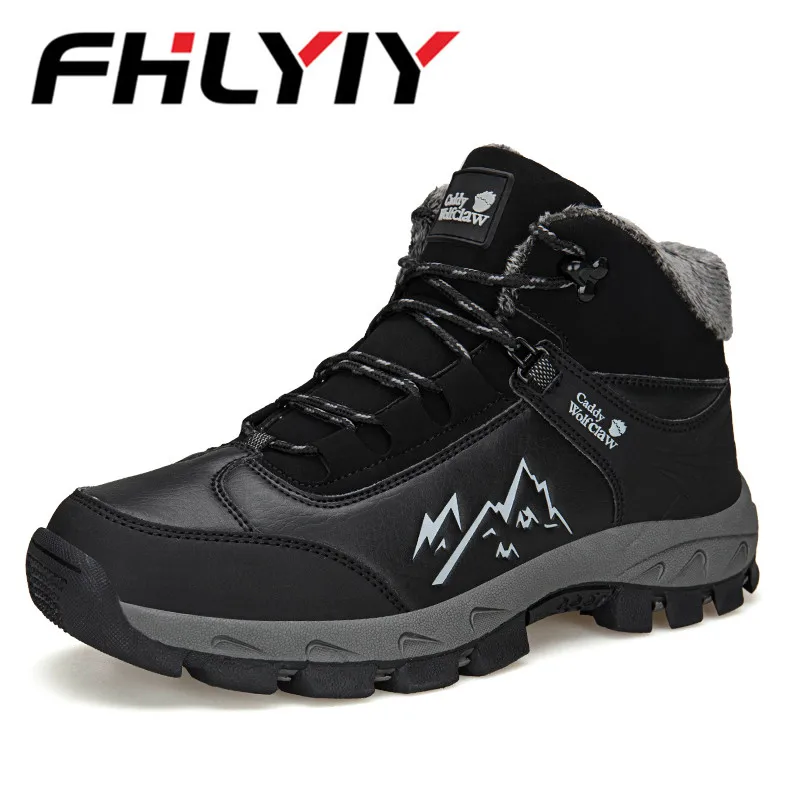 

Men Shoes Winter Antiskid Waterproof Genuine Leather Fishing Shoes Breathable Outdoor Shoes Men Big Size 39-48 Zapatillas