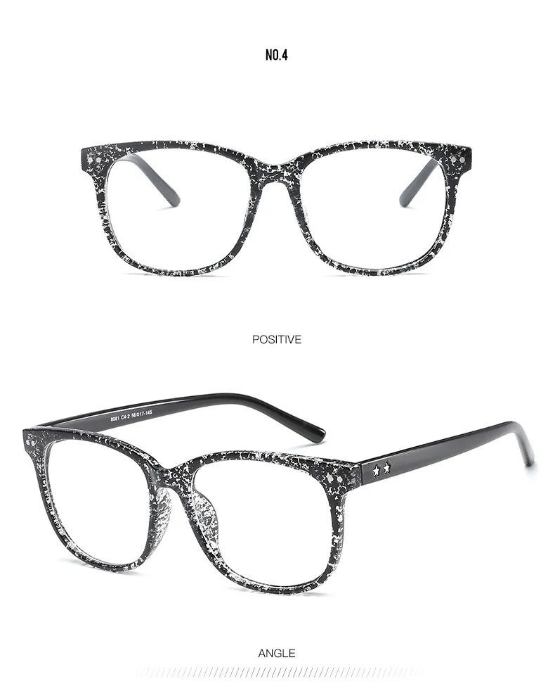 Новые очки для Для мужчин Для женщин студентов прозрачные очки ботаника очки ретро очки рамки глаз для девочек прозрачные линзы мошенников